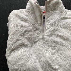 North Face White Fleece